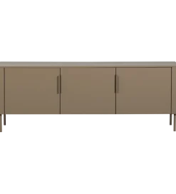 Stolik pod TV GUNNAR 154 cm drewno sosny szary
