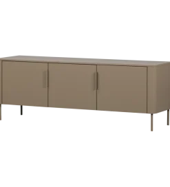 Stolik pod TV GUNNAR 154 cm drewno sosny szary