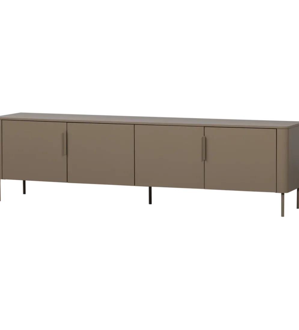 Stolik pod TV GUNNAR 200 cm szary