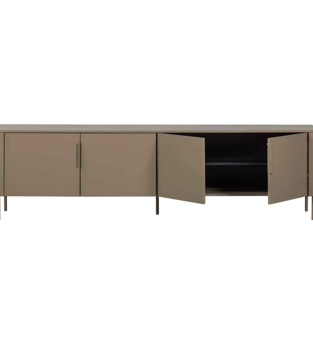 Stolik pod TV GUNNAR 200 cm szary