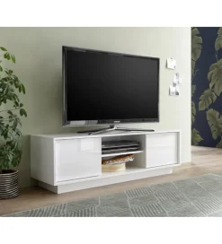 Stolik pod TV ICEE 139 cm biały