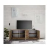 Stolik pod TV JUPITER 182 cm w kolorze dąb Mercure