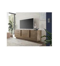Stolik pod TV JUPITER 182 cm w kolorze dąb Mercure