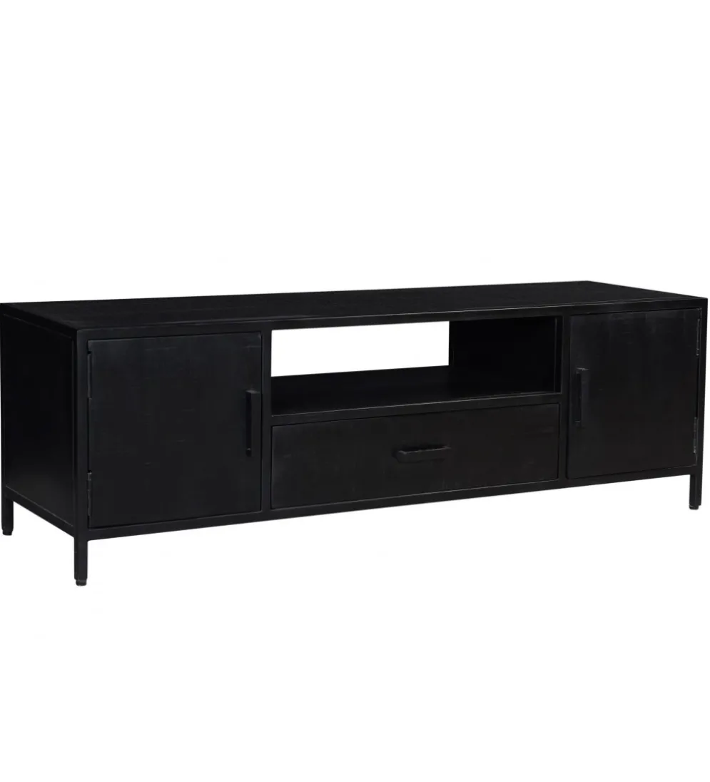 Stolik pod TV KALIA 160 cm czarny