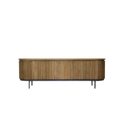 Stolik pod TV LUSAN 170 cm drewno teak