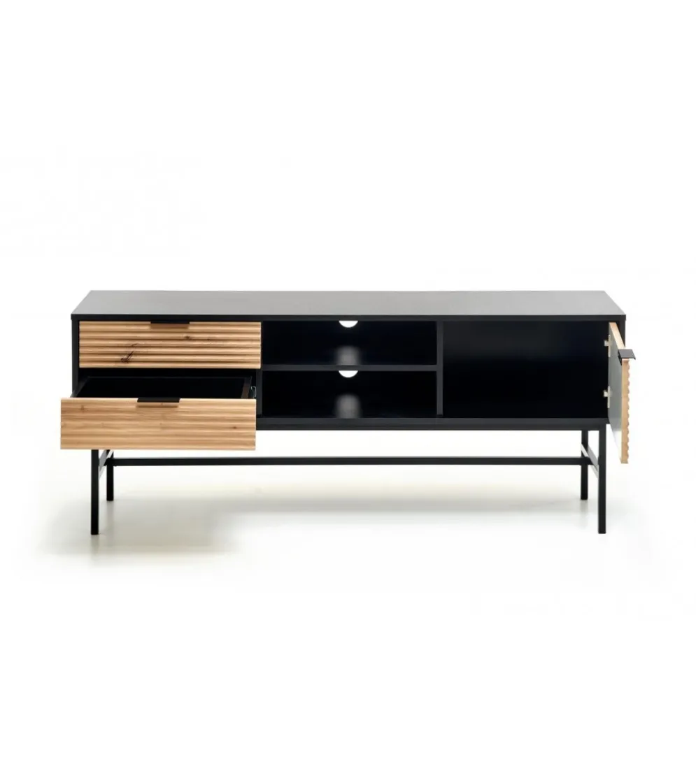 Stolik pod TV MURANO 150 cm w optyce dąb artisan