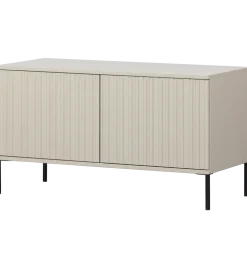 Stolik pod TV NEW GRAVURE 100 cm drewno sosny dust