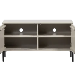 Stolik pod TV NEW GRAVURE 100 cm drewno sosny dust