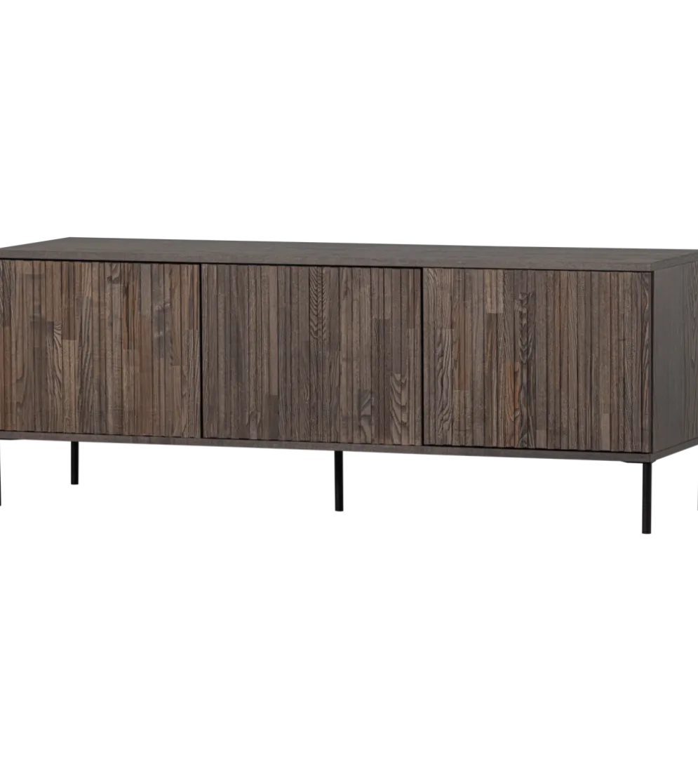 Stolik pod TV NEW GRAVURE 150 cm drewno jesion