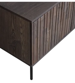 Stolik pod TV NEW GRAVURE 150 cm drewno jesion