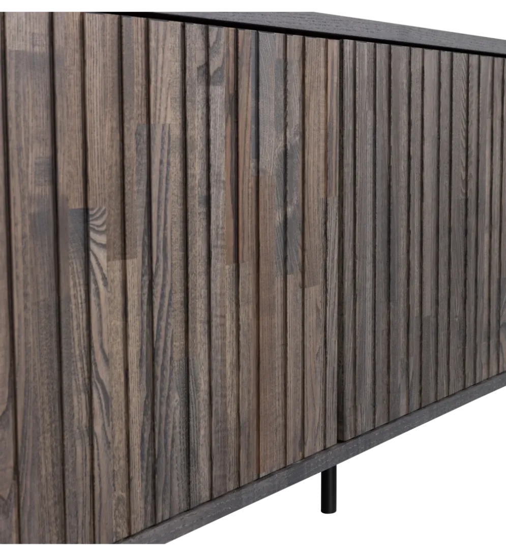 Stolik pod TV NEW GRAVURE 150 cm drewno jesion