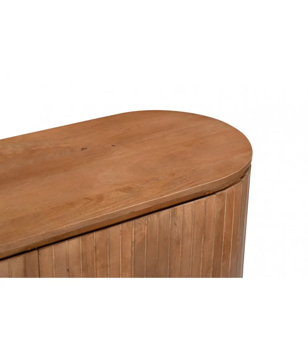 Stolik pod TV NOORK 170 cm drewno mango