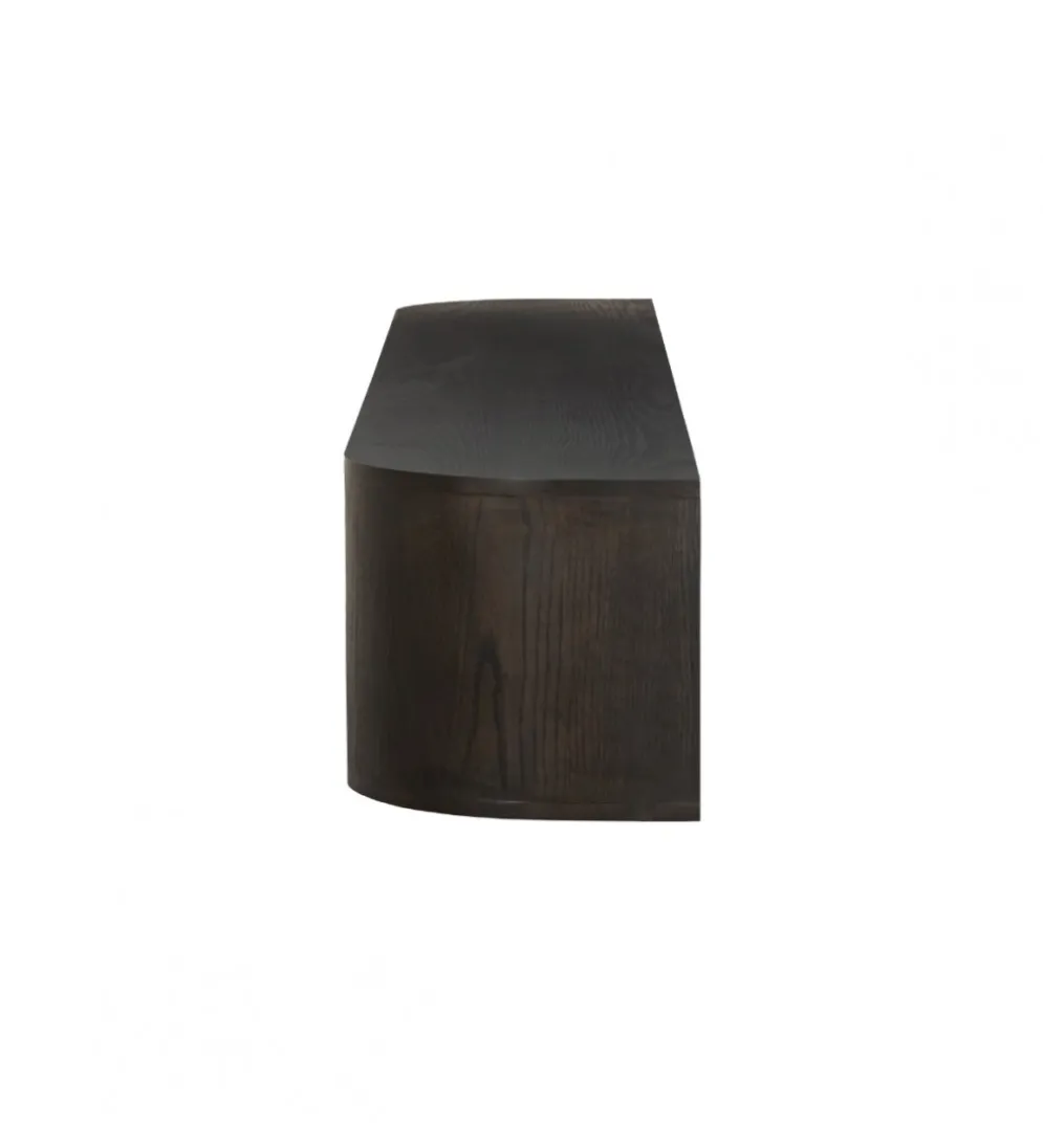 Stolik pod TV NOVERO ZWEVEND 220 cm czarny