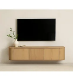 Stolik pod TV NOVERO ZWEVEND 180 cm naturalny