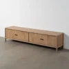 Stolik pod TV OGERON 190 cm drewno mango