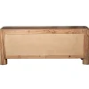 Stolik pod TV OHALDA 140 cm drewno akacja