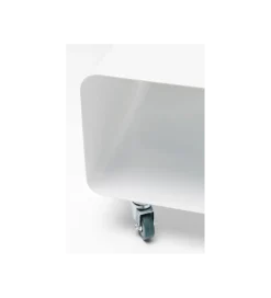 Stolik pod TV PORTABLE 90 cm biały