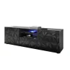 Stolik pod TV PRISMA 180 cm antracytowy