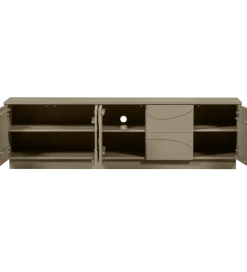 Stolik pod TV TEO 180 cm drewno sosnowe mud