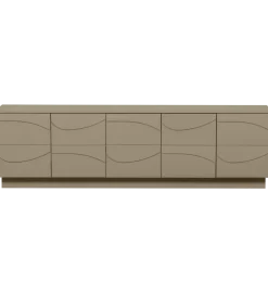 Stolik pod TV TEO 180 cm drewno sosnowe mud
