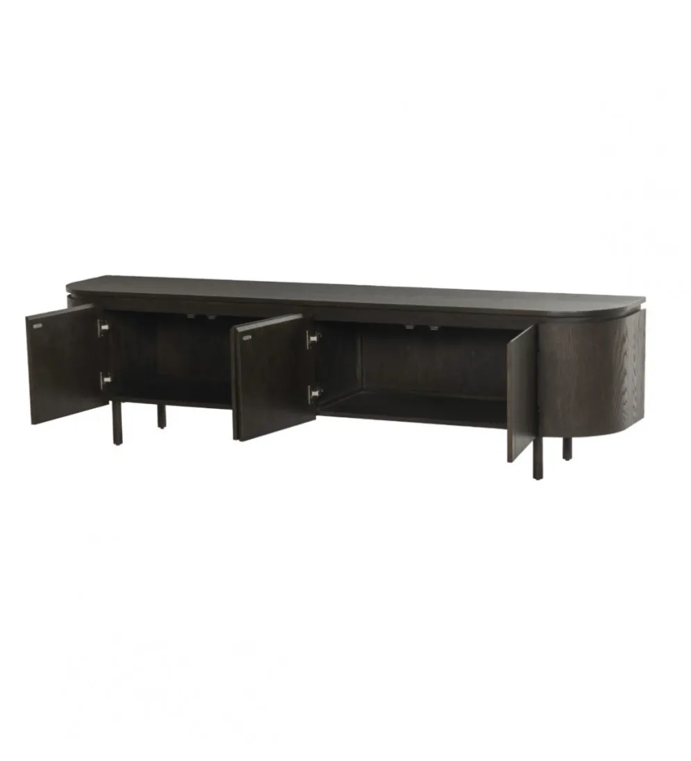 Stolik pod TV Tobago 210 cm czarny