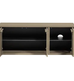 Stolik pod TV TURNER 120 cm drewno sosny mud
