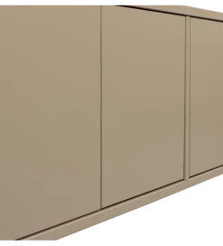 Stolik pod TV TURNER 120 cm drewno sosny mud