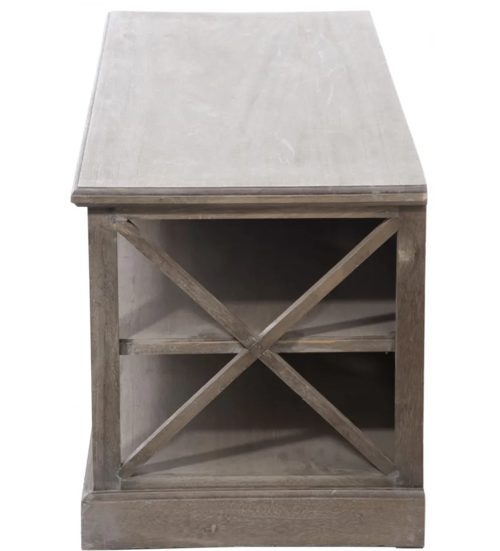 Stolik pod TV VALDES 120 cm naturalny