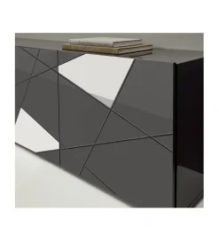 Stolik pod TV VITTORIA 181 cm antracytowy
