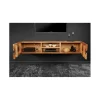 Stolik pod Tv wiszący EUFRAT Amazonas 160 cm drewno akacja