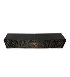 Stolik pod TV wiszący ILLUSION 160 cm 3D drewno mango