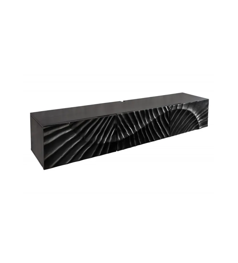 Stolik pod TV wiszący ZEUS Scorpion 160 cm drewno mango