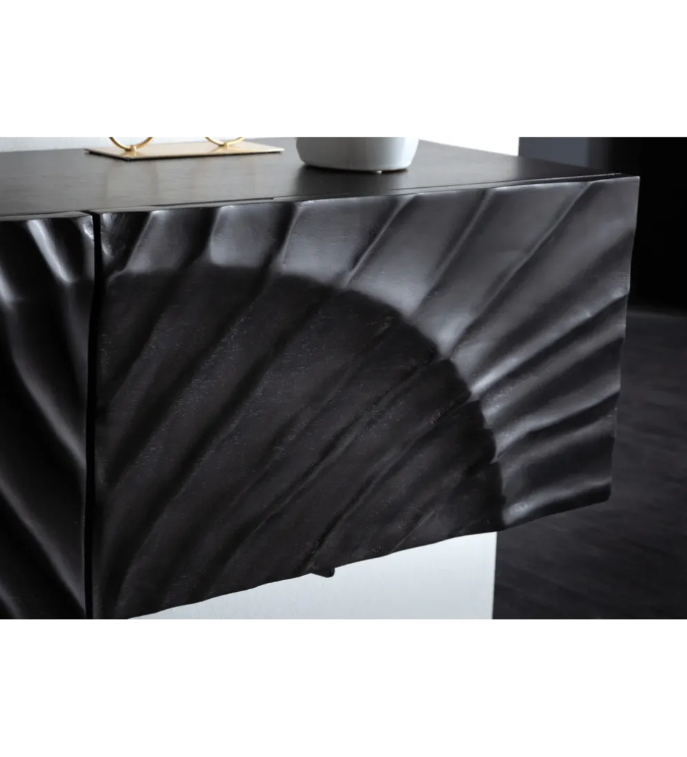 Stolik pod TV wiszący ZEUS Scorpion 160 cm drewno mango