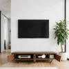 Stolik pod TV WOHNLING 160 cm drewno sheesham