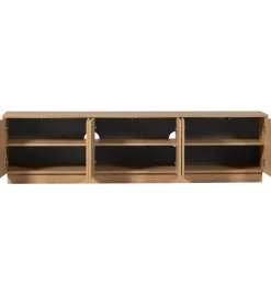Stolik pod TV ZUMA 200 cm drewno dębu naturalna