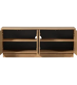 Stolik pod TV ZUMA 133 cm drewno dębu naturalna