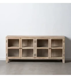 Stolik TV Witryna Iron Craft II160 cm drewno mango