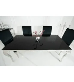 Stół OXANA Modern Barock 200 cm czarny