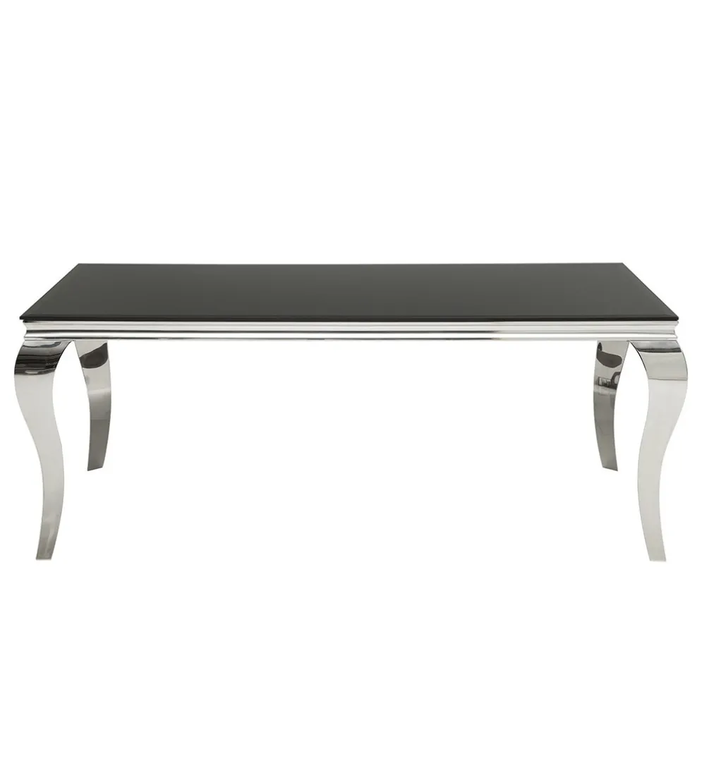 Stół OXANA Modern Barock 200 cm czarny