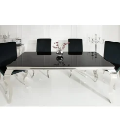 Stół OXANA Modern Barock 200 cm czarny