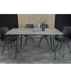 Stół rozkładany APARTMENT od 120 do 160 cm szary