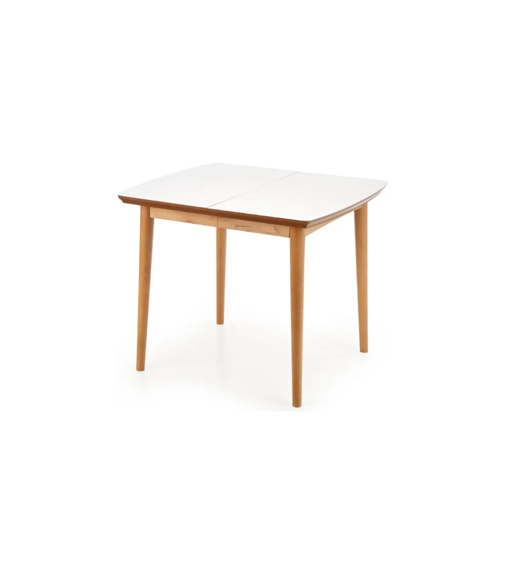 Stół rozkładany BARRET 90 cm - 190 cm biały