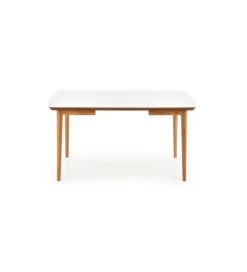 Stół rozkładany BARRET 90 cm - 190 cm biały