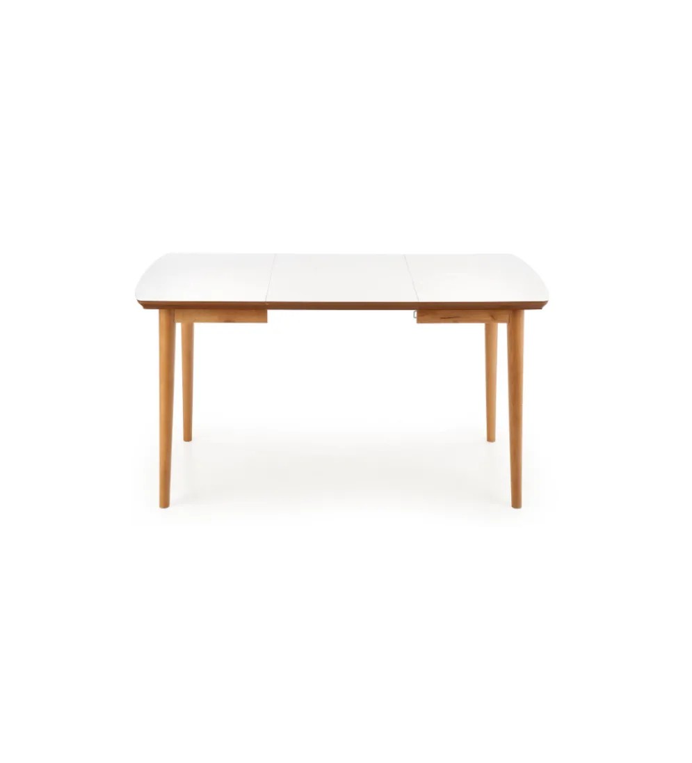 Stół rozkładany BARRET 90 cm - 190 cm biały