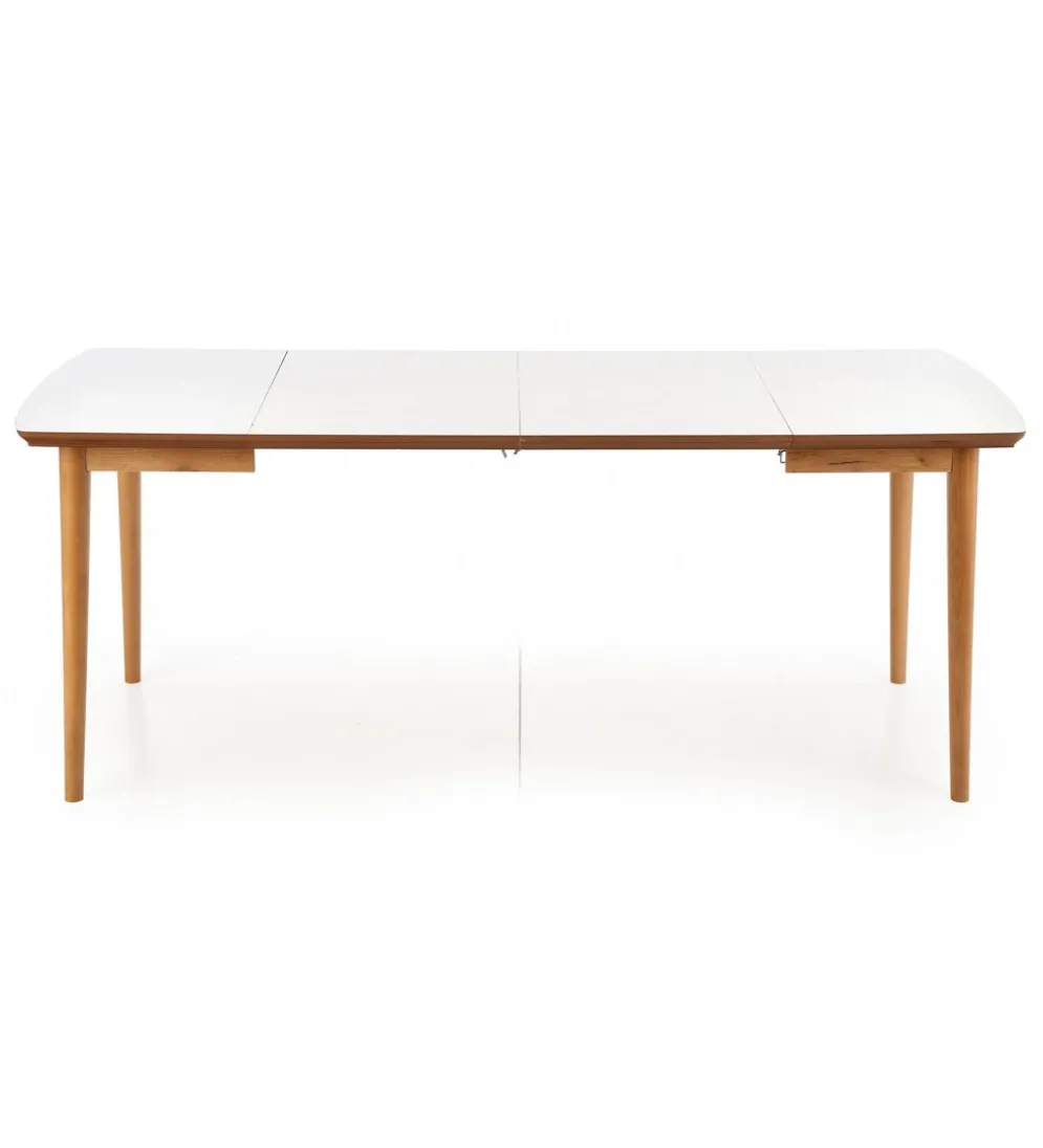 Stół rozkładany BARRET 90 cm - 190 cm biały