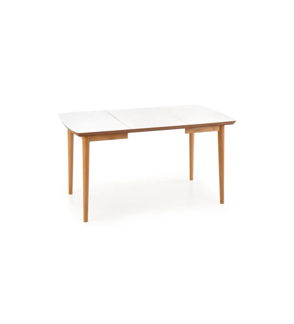 Stół rozkładany BARRET 90 cm - 190 cm biały