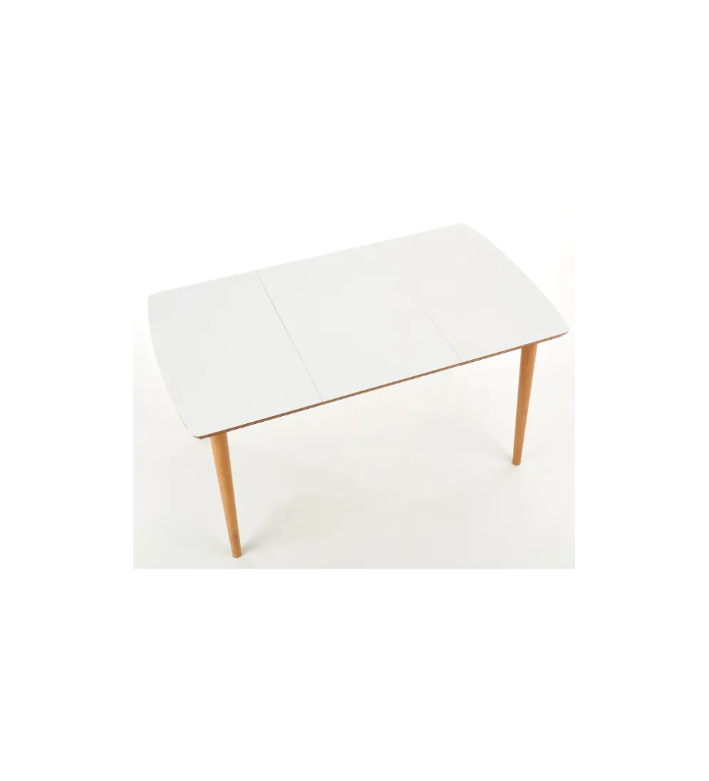 Stół rozkładany BARRET 90 cm - 190 cm biały