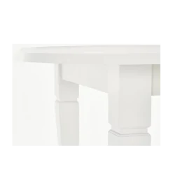 Stół rozkładany FRYDERYK 160 cm - 240 cm biały