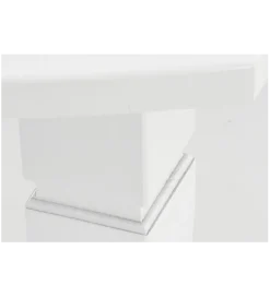 Stół rozkładany FRYDERYK 160 cm - 240 cm biały