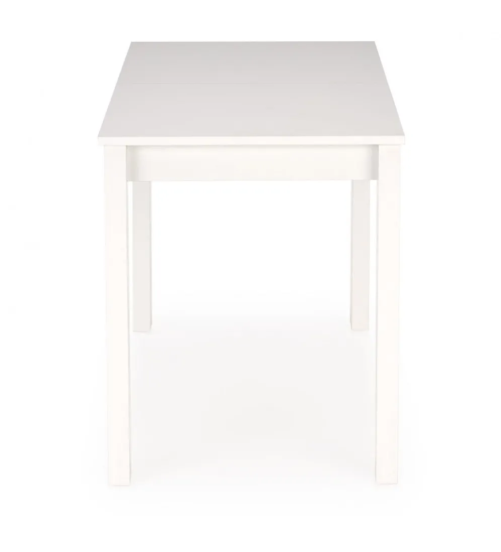 Stół rozkładany GINO 100 cm - 135 cm biały